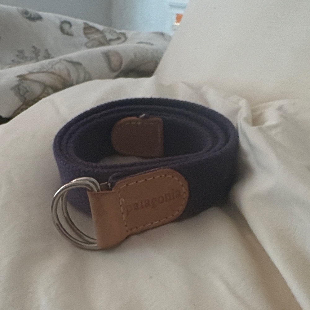 Patagonia Vintage Purple and Tan Men's Belt Bag 32in